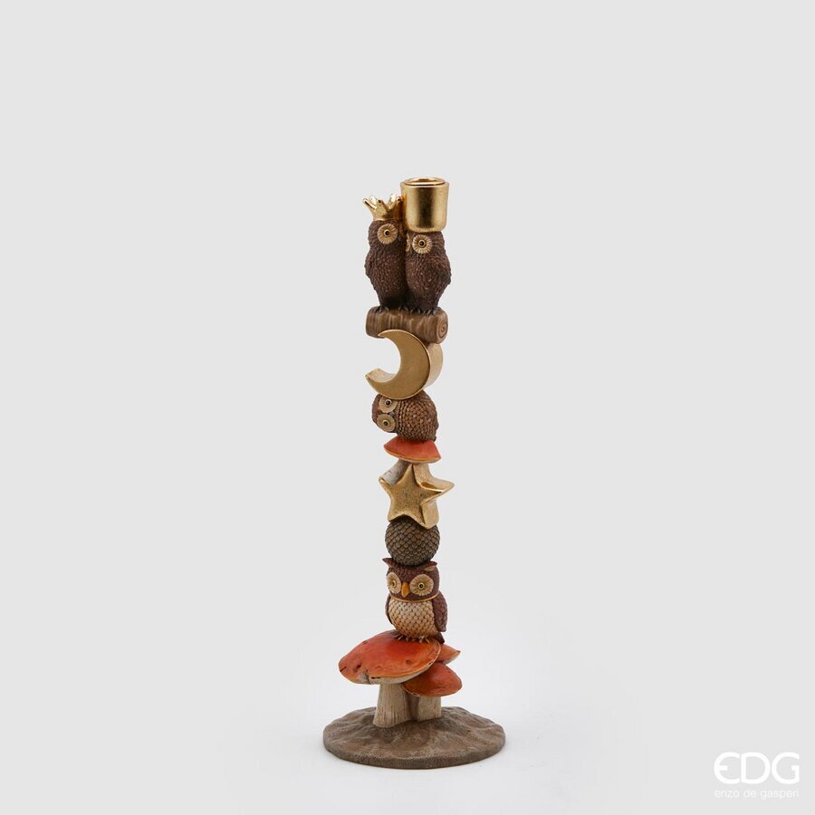 EDG - Portacandela Bosco Poly h 43 d 14cm