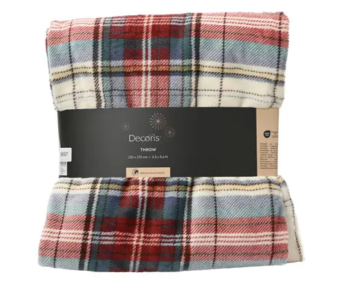 Garden Foggia - Plaid Scozzese 130CM