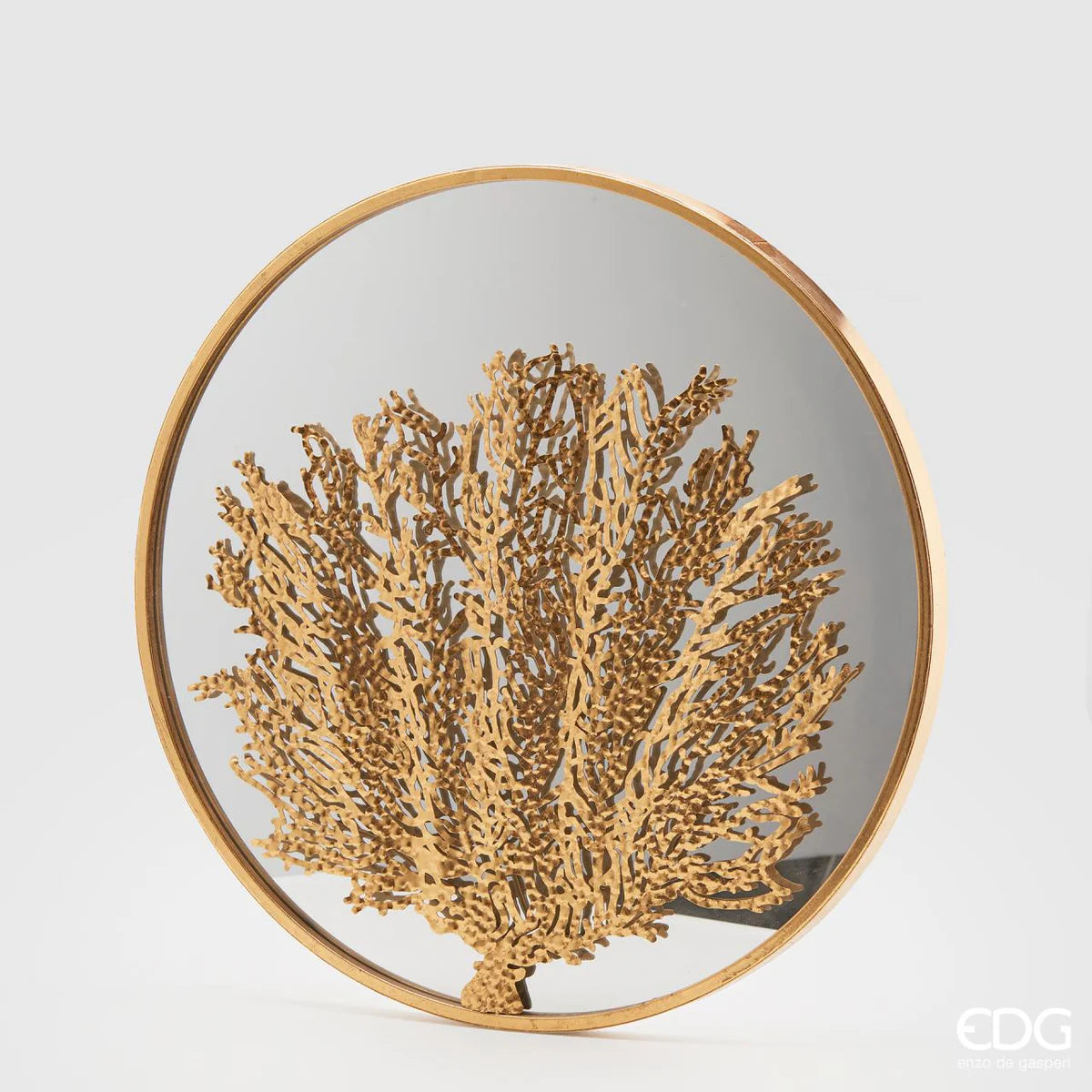 EDG Enzo De Gasperi Specchio Corallo Gold D 60 cm