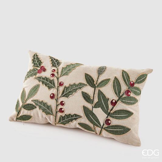 EDG - Cuscino Agrifoglio Rettangolare 50x30
