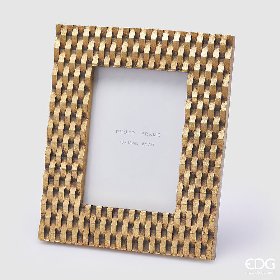 EDG - Portafoto Rettangolare Intreccio H 27CM