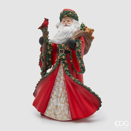EDG - Decoro Babbo Natale Viandante  h.47 cm.
