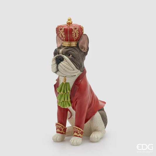 EDG Enzo De Gasperi | Bulldog decorativo Corona Natale