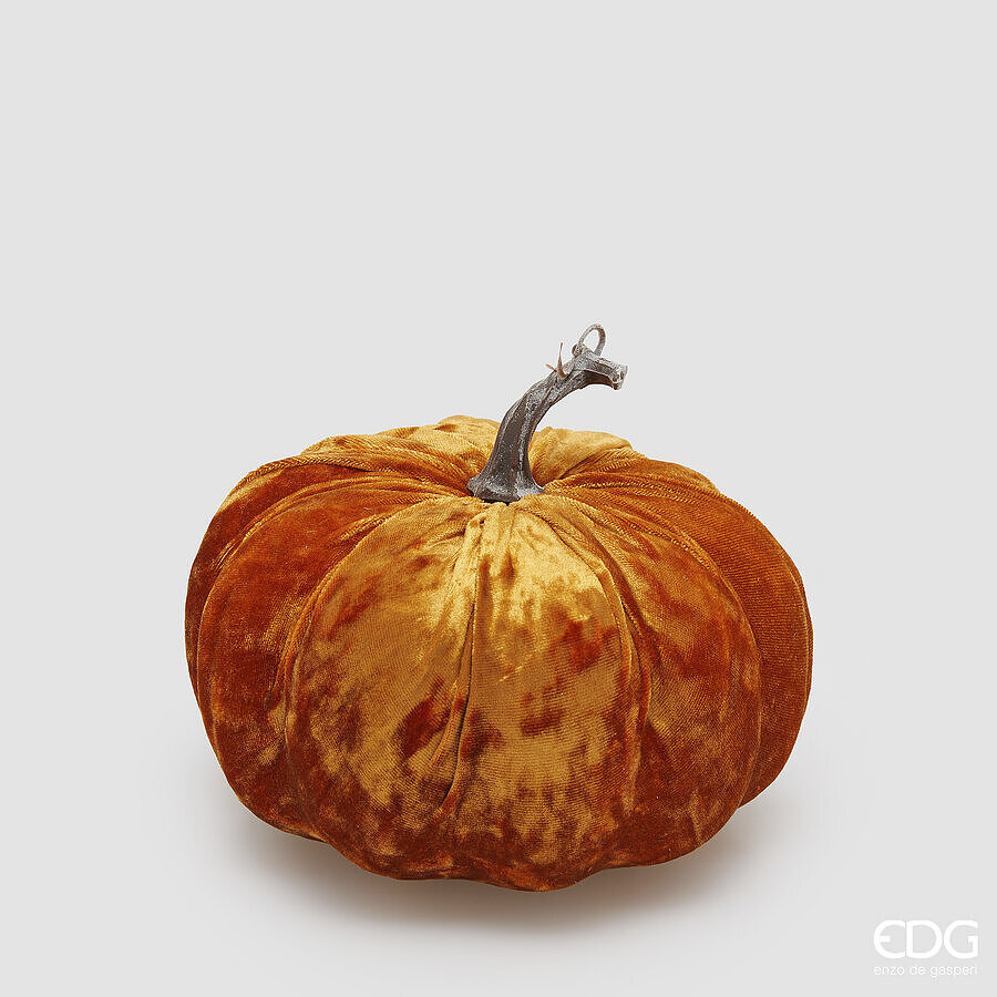 EDG - Decoro Zucca Velvet H 16 D 19 CM