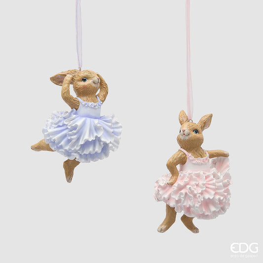 EDG - Decoro Coniglietta Da Appendere H12cm