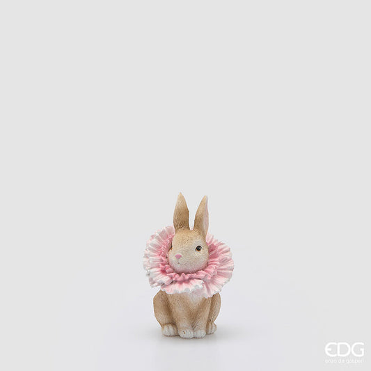 EDG - Decoro Coniglio Floreale H14 cm