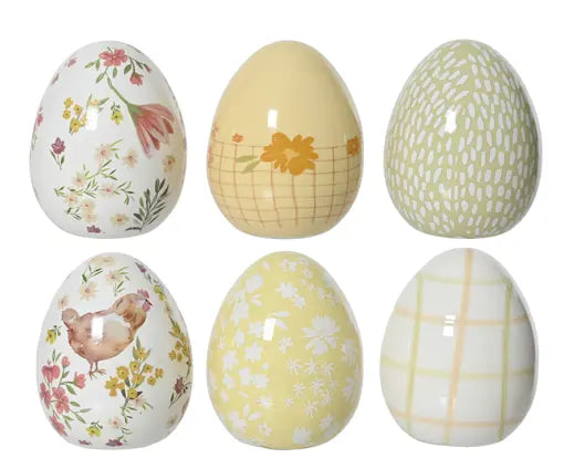 Garden Foggia - Uovo Ceramica Mix Fantasia