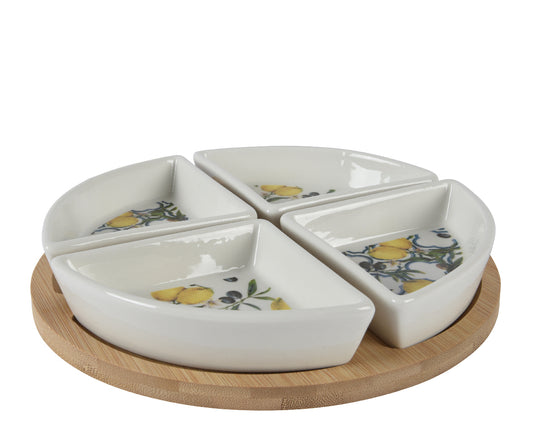 Jardin Foggia - Plateau à quartiers de citron