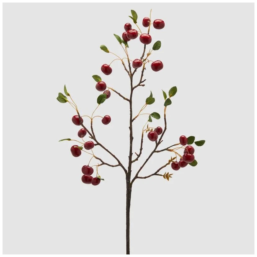 EDG - Ramo Ciliegie Artificiale h95 cm