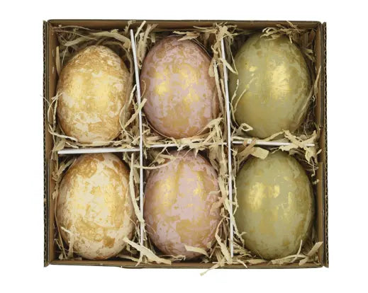 Garden Foggia - Box 6 Uova Mix H 6cm