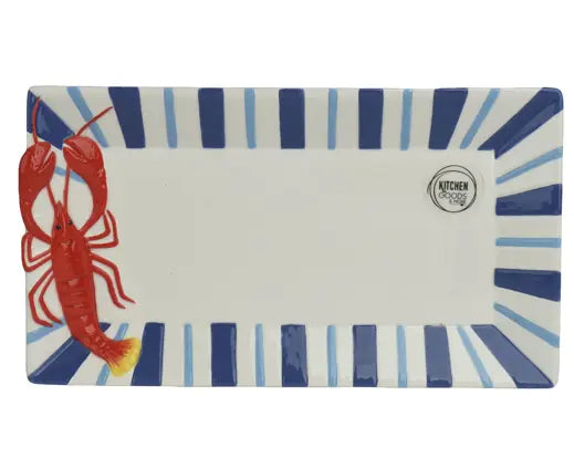 Garden Foggia - Vassoio Ceramica Aragosta