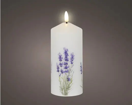 Garden Foggia - Candela Led Deco Lavanda
