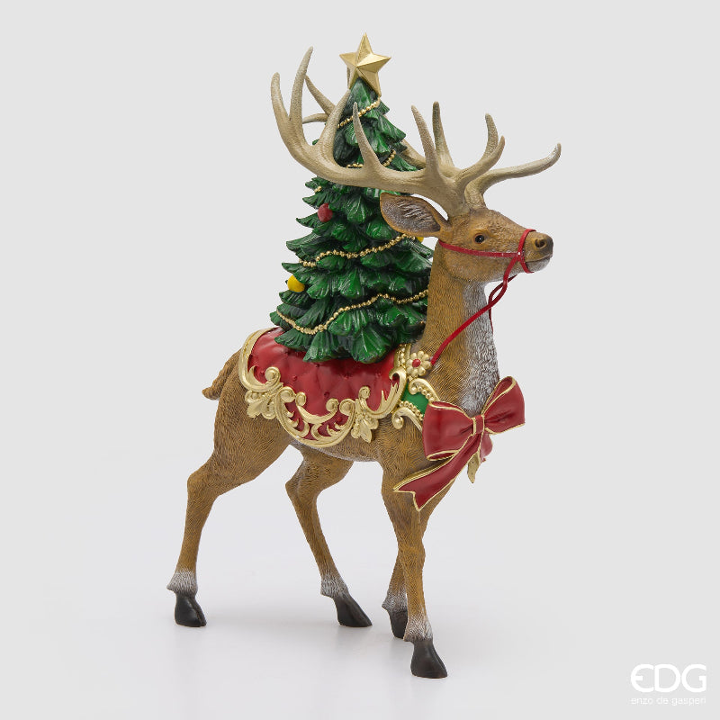 EDG - Decoro Renna con Pino
