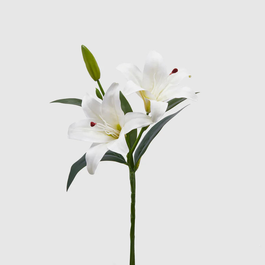 EDG - Giglio Artificiale H 40CM Bianco