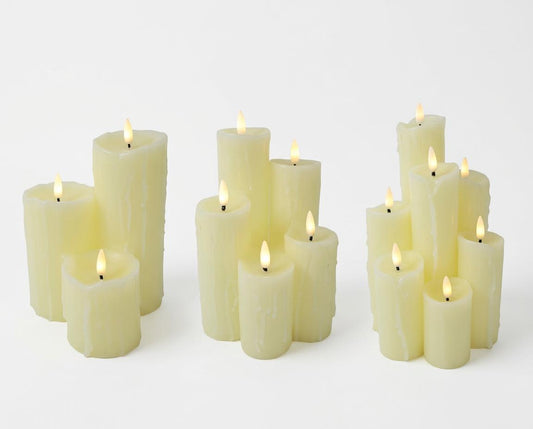 Garden Foggia - Candele led Effetto Cera