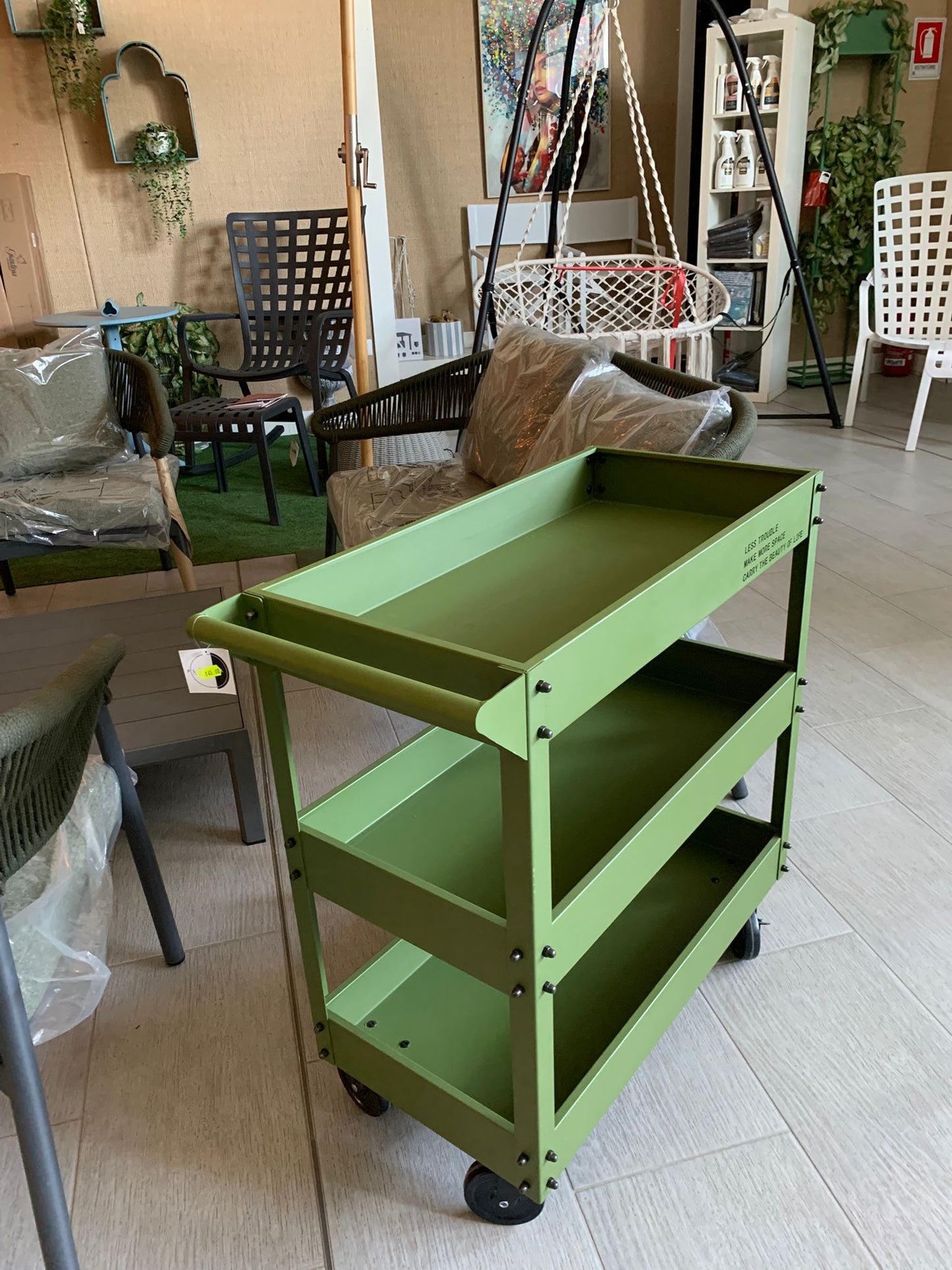 Garden Foggia - Carrellino Porta vivande Trolley