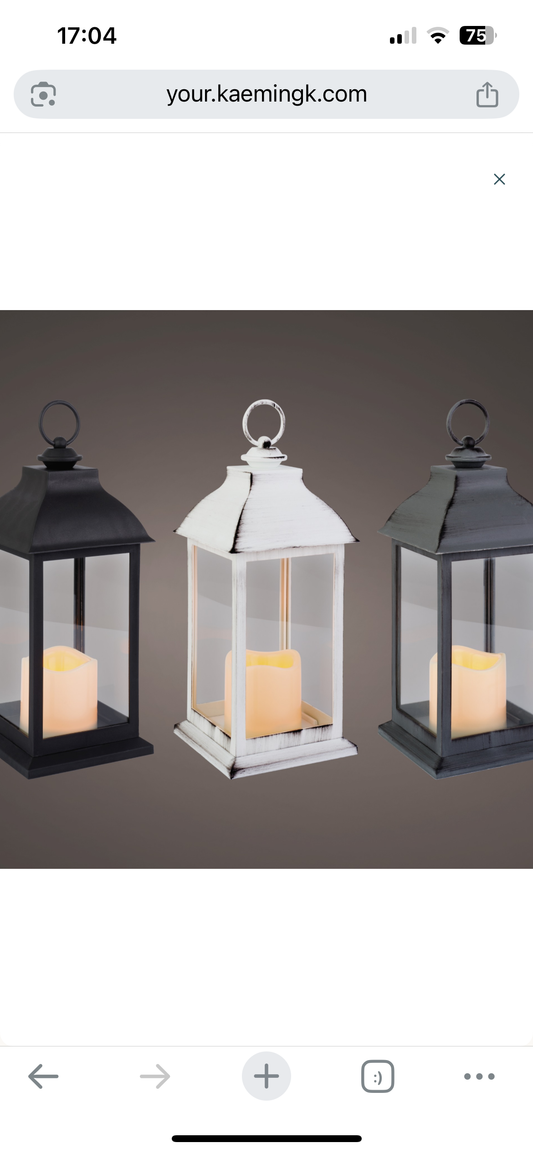 Garden Foggia - Lanterna Con Candela led