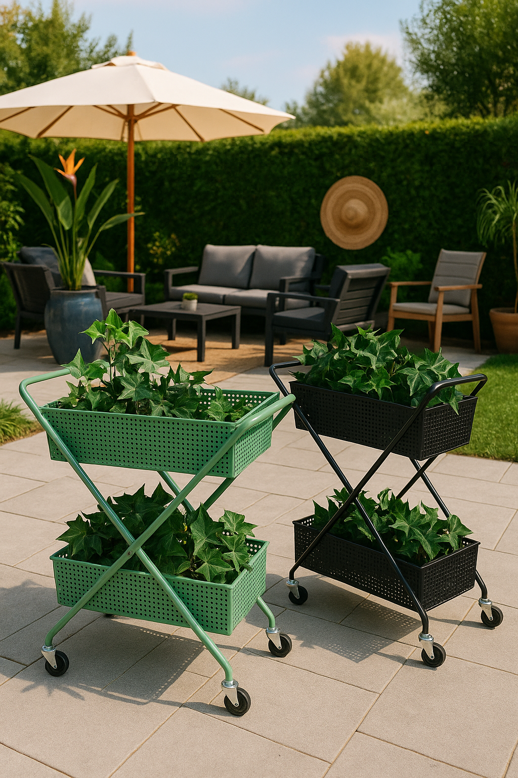 Garden Foggia - Carrello Trolley Traforato