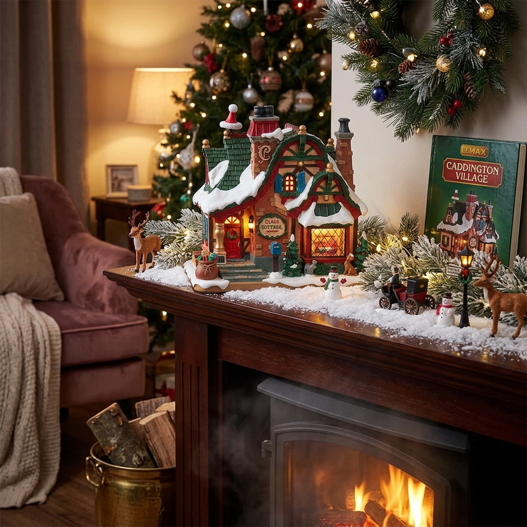 Lemax - The Claus Cottage