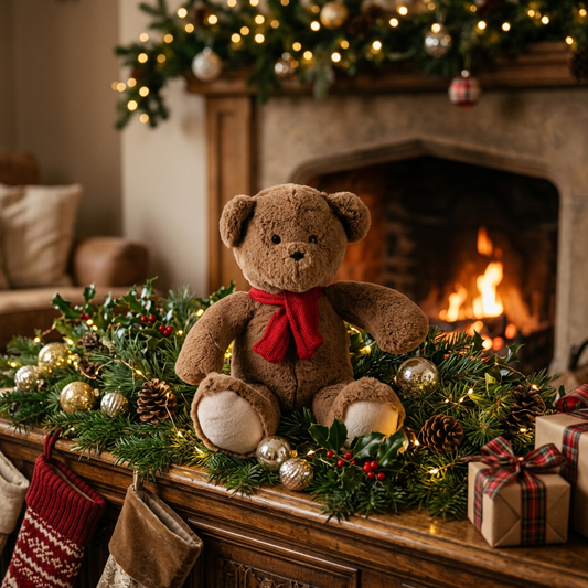 Garden Foggia - Orsetto Peluches Con Fiocco Rosso