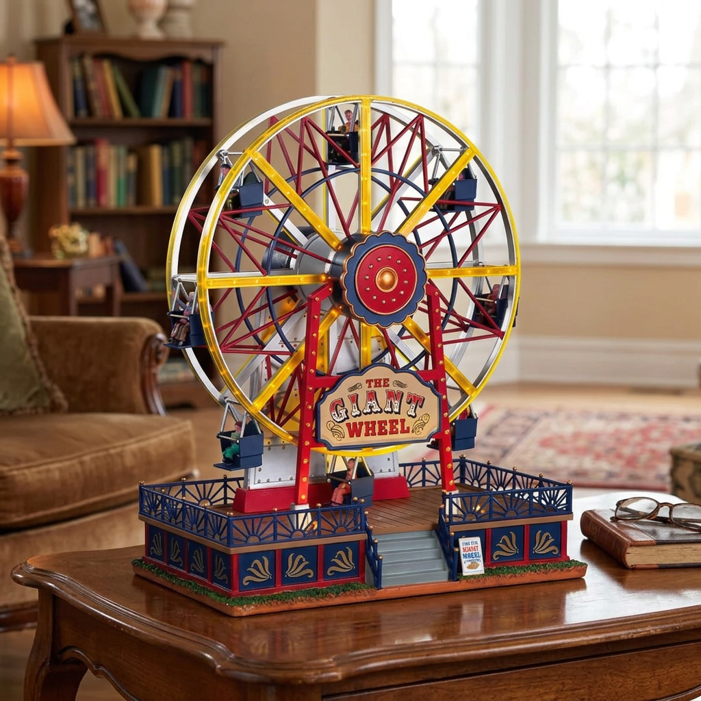 Lemax - Ruota panoramica animata The Giant Wheel alta 33,4 cm