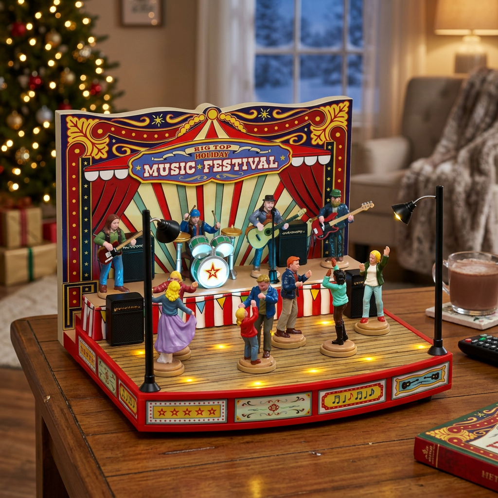 Lemax - Big Top Holiday Music Festival con Alimentatore