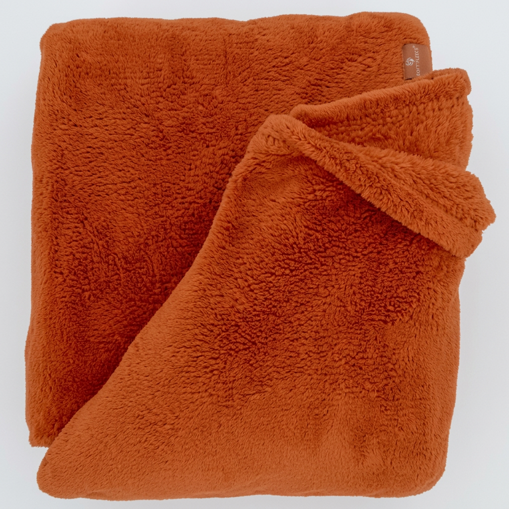 Garden Foggia - Plaid Justin 150x200cm Arancio Flame
