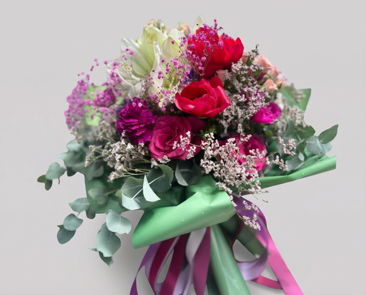 Jardin Foggia - Bouquet de fleurs mélangées