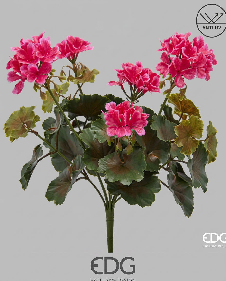 EDG - Ramo Geranio H 40 Anti UV Rosa