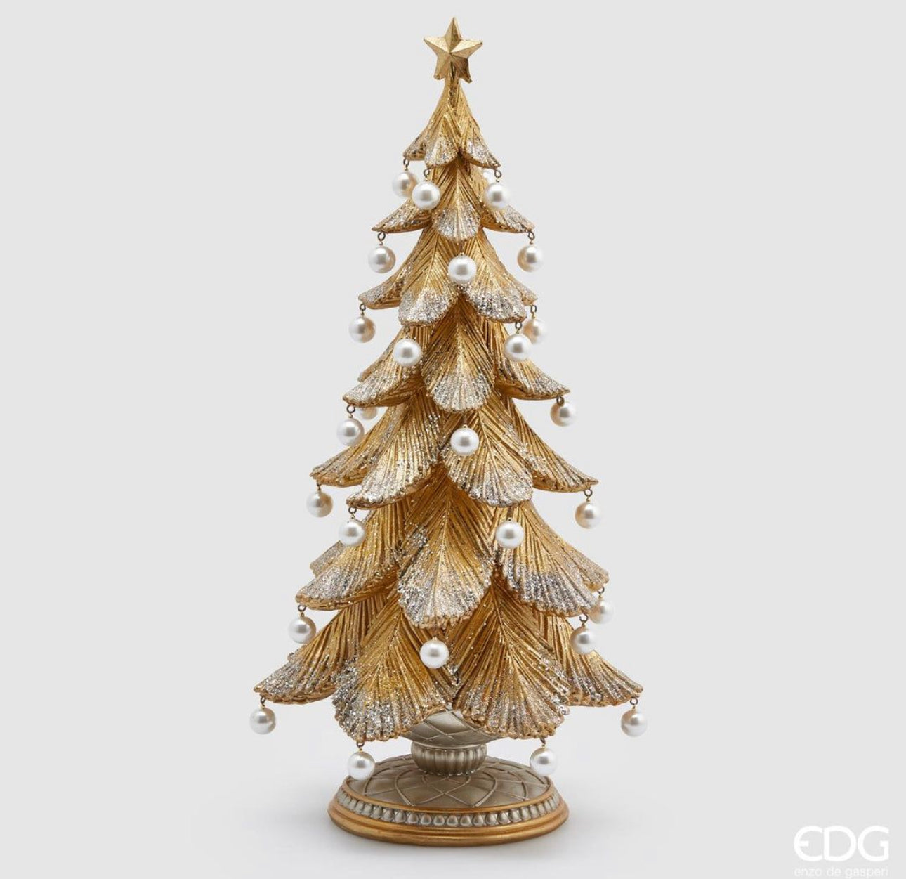 Edg- Albero di Natale poly con perle