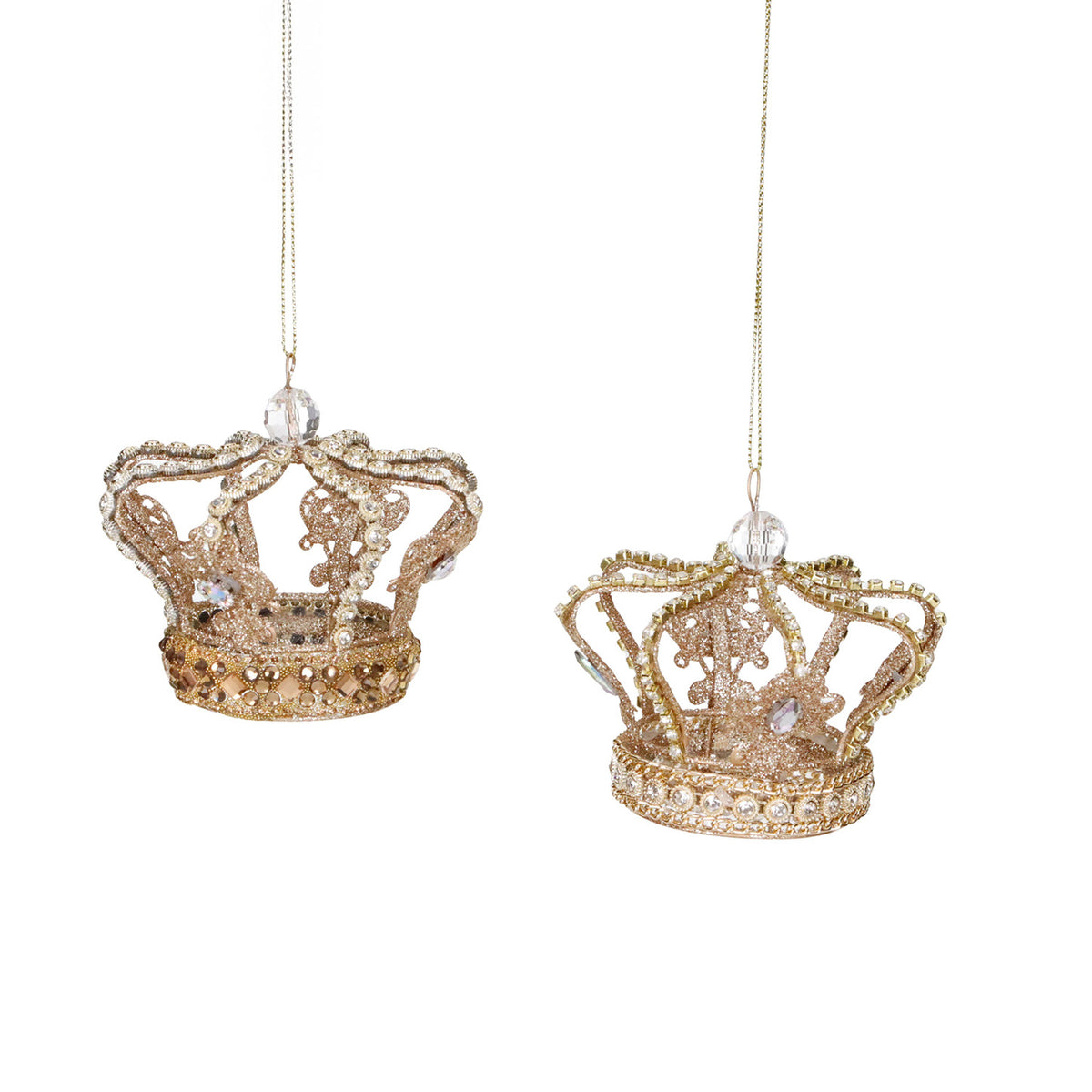 Garden Foggia - Decoro Corona Con Perle 1 pz Assortita