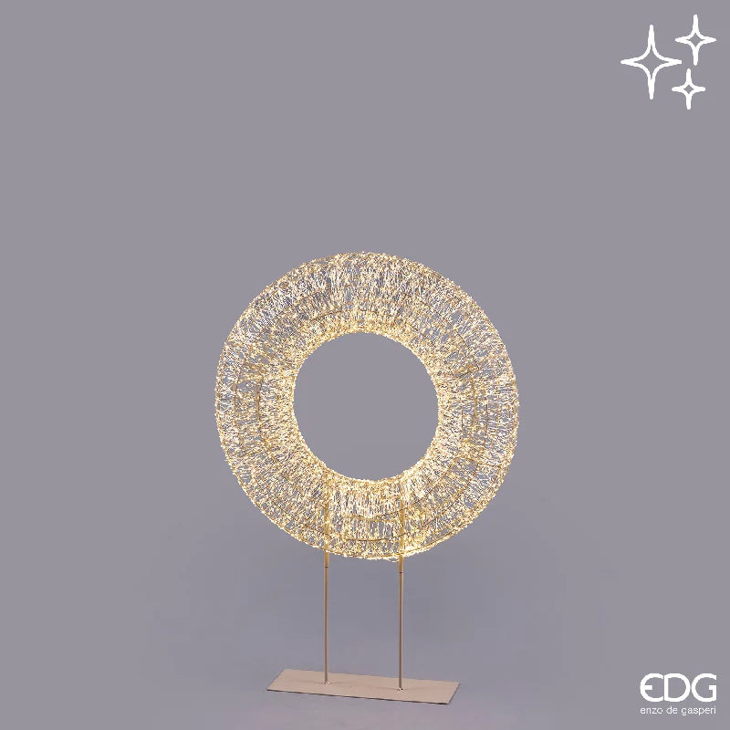 EDG - Corona Led Microled H100 Cm con Base