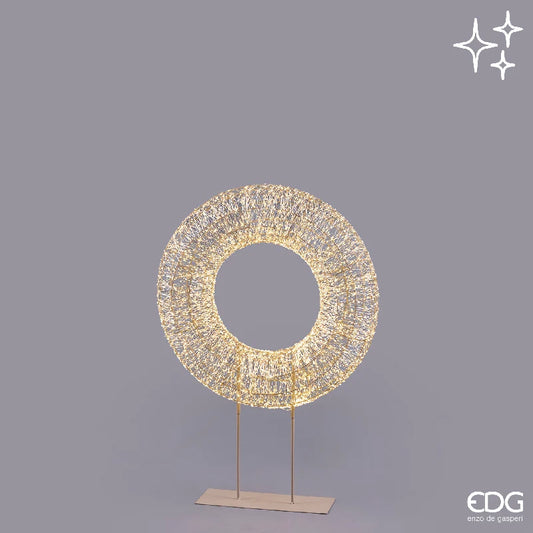 EDG - Corona Led Microled H100 Cm con Base