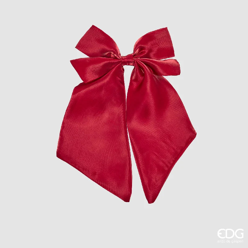 EDG - Fiocco Satin Clip Burgundy 35X20 Cm