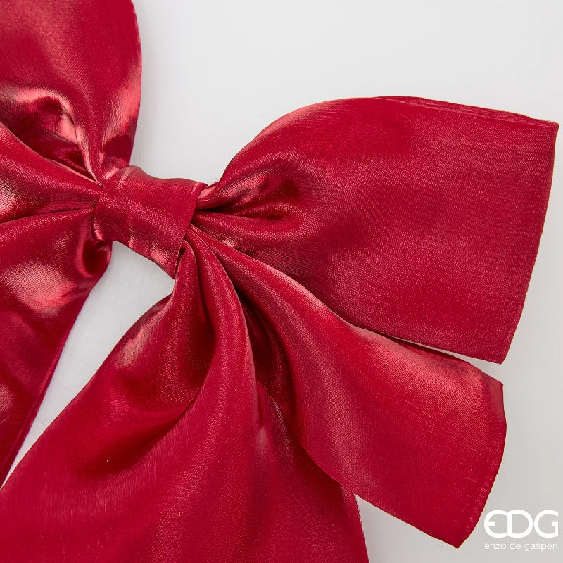 EDG - Fiocco Satin Clip Burgundy 35X20 Cm