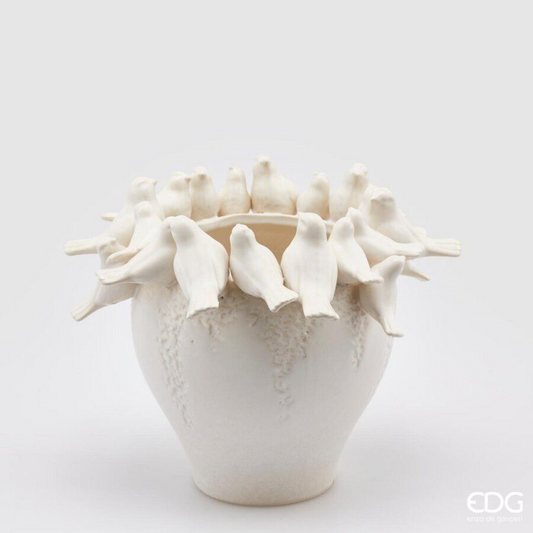 EDG - Dove Vase h26