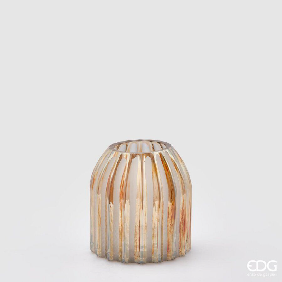 EDG - Vaso Rotondo con Righe h18