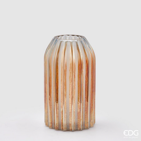 EDG - Round Vase with Stripes h30