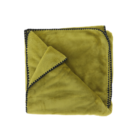 Garden Foggia - Plaid Con Bordo 140X180 CM Verde