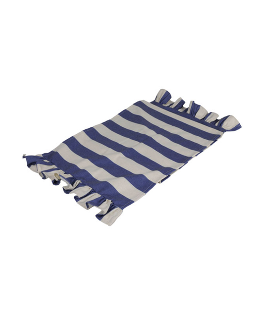 Garden Foggia - Runner Righe Blu 140 cm