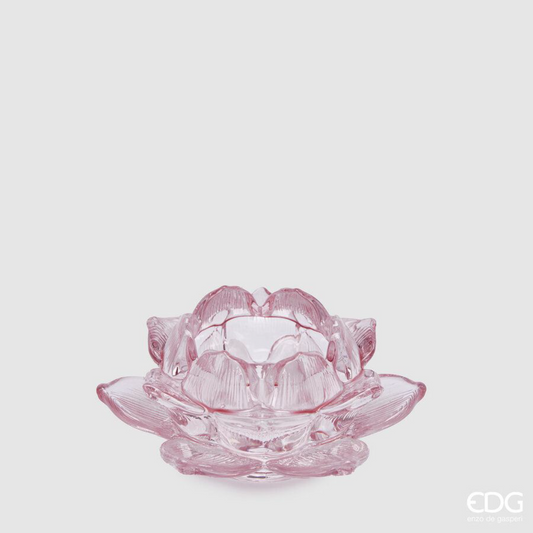 EDG - Portacandela Lotus Pink