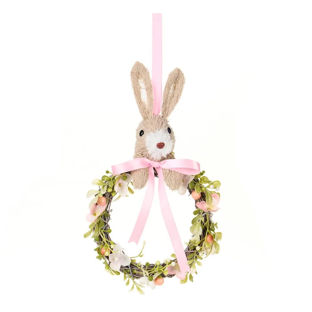 Nuvole di Stoffa - Ghirlanda Pasquale con coniglio Dorothy 30cm