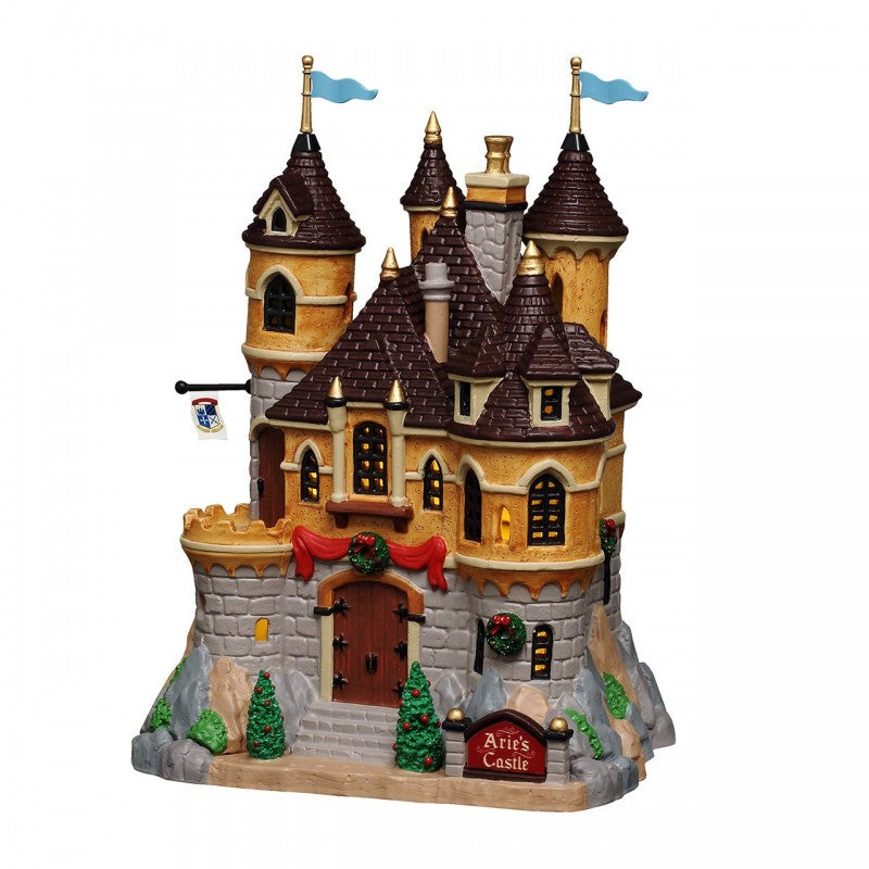 Lemax -  Arie'S Castle con Alimentatore 4.5V