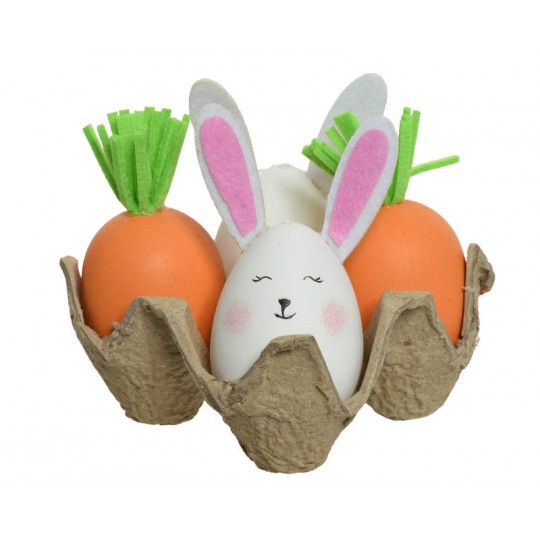 Jardin Foggia - Pack œufs de lapin et carottes