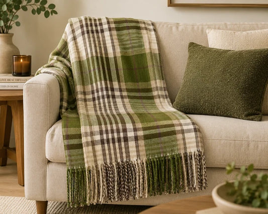 EDG - Coperta Tartan Natalizia
