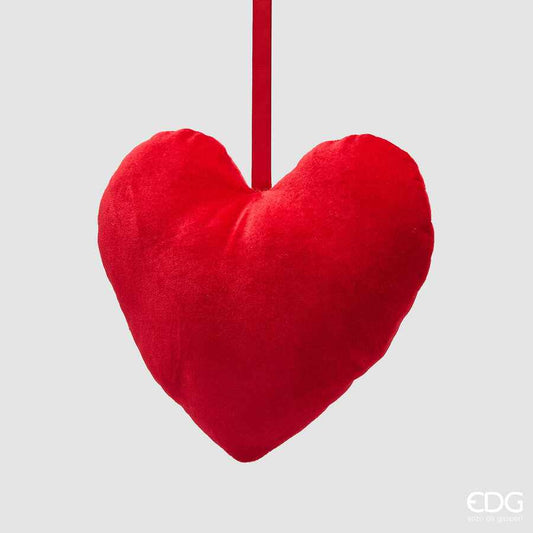 EDG - Cuore Velluto Da Appendere H26 CM