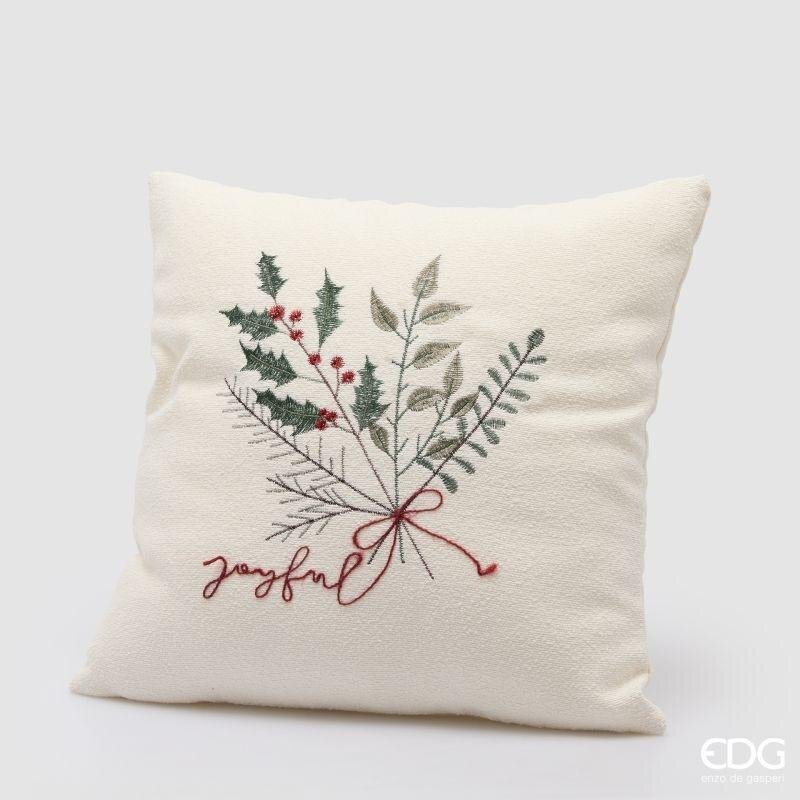 EDG - Cuscino Joyful Agrifoglio e Pino 45 cm