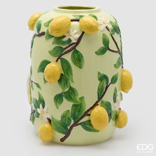 EDG - Vaso Limoni Bombato H36cm