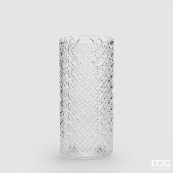 EDG - Vaso in vetro a Rombi