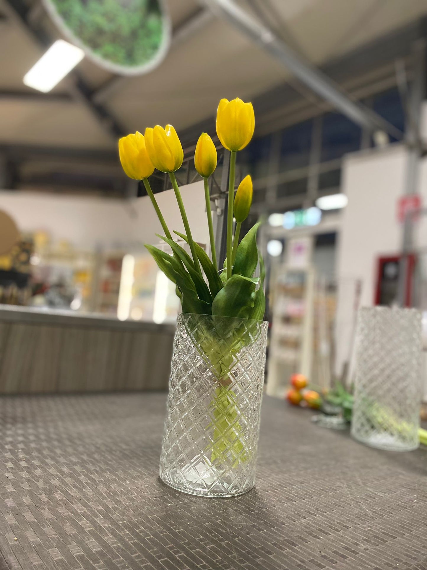 Garden - Composizione in vaso Drappo in vetro